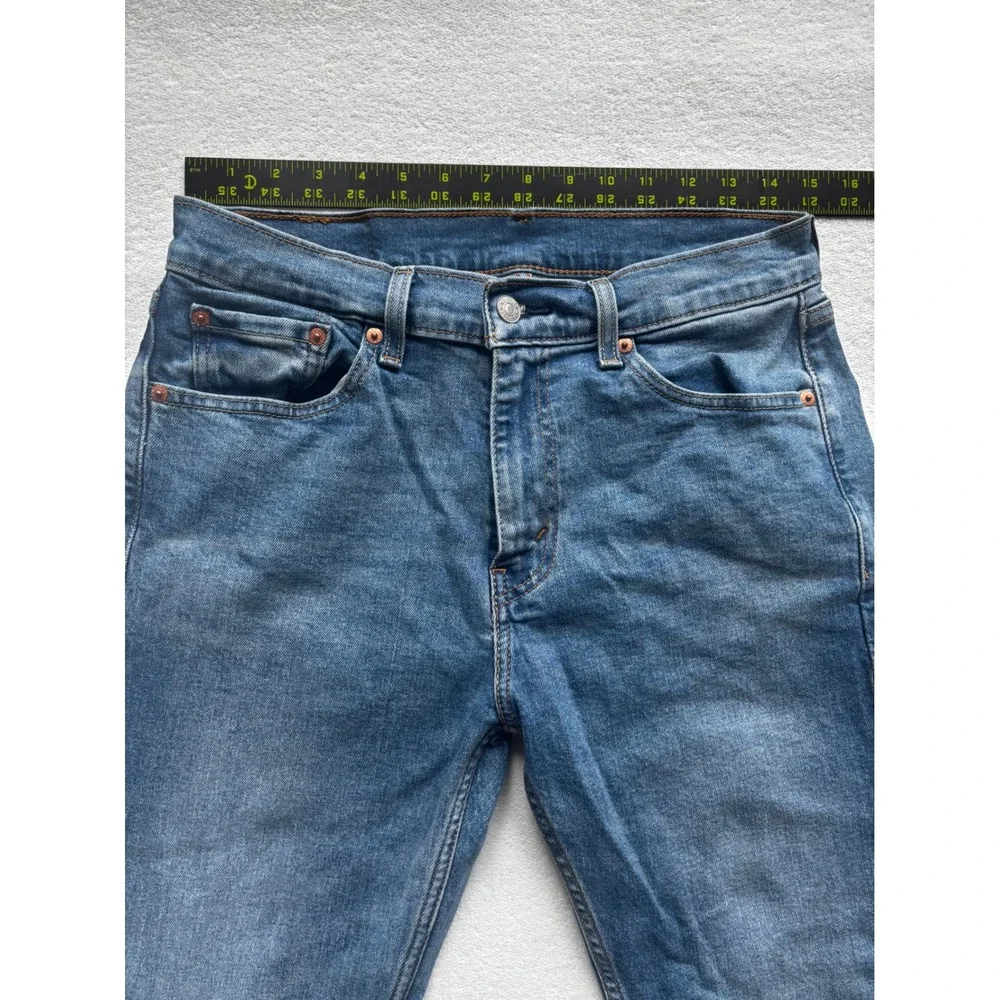 Levi 505 Regular Fit Jeans Mens 30x30 Blue Straight Leg Denim 00505-2669